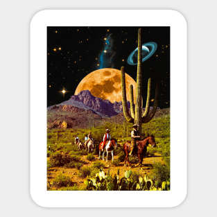 Space Cowboys Sticker